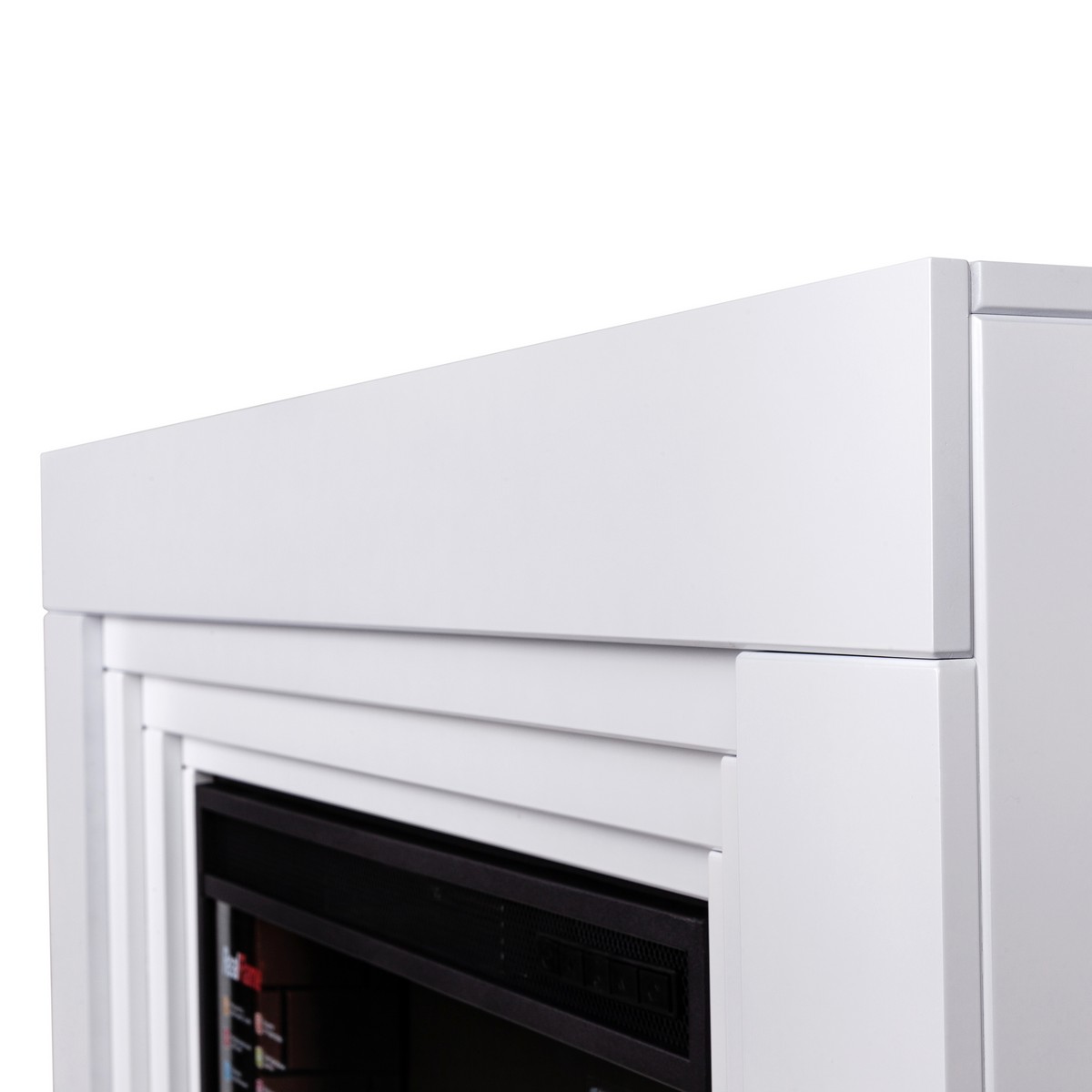 Электрокамин RealFlame Stanley 26 WT белый с очагом Moonblaze Black