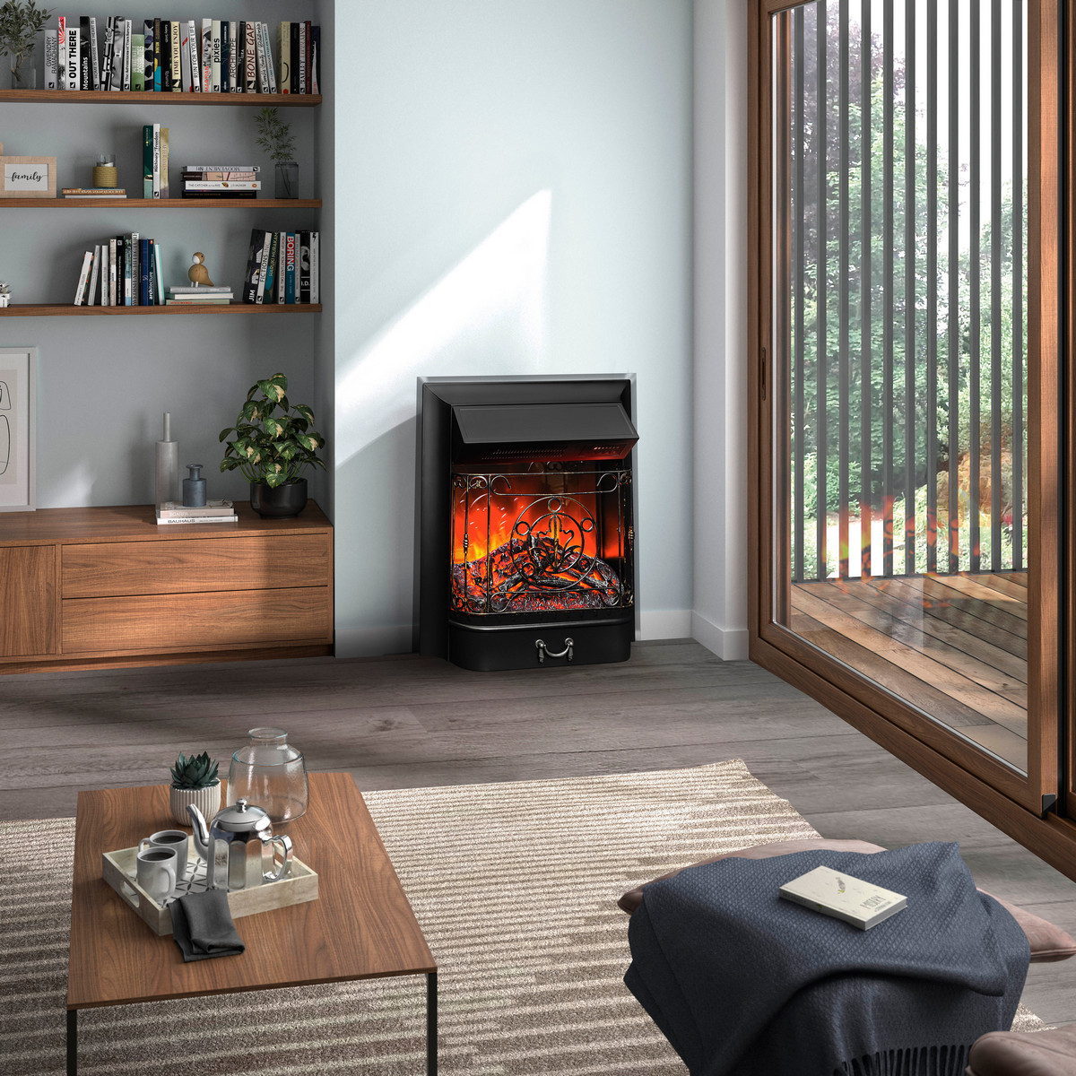 Электроочаг RealFlame Majestic Lux Black RC